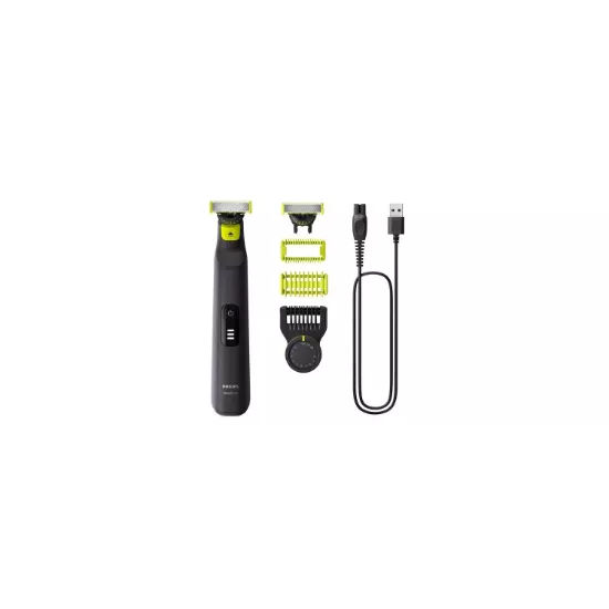 Philips OneBlade Pro 360 QP6542 – Face & Body – 14 longueurs – Batterie 90 min
