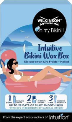 Coffret cire Wilkinson Sword « Oh My Bikini » – 20 bandes prêtes à l’emploi
