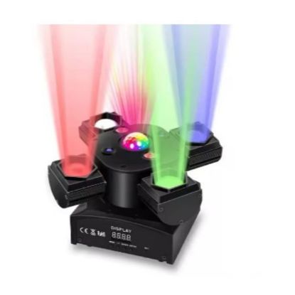 Image de Jeux de lumières effets 4 en 1 LED RGBW Audio Club