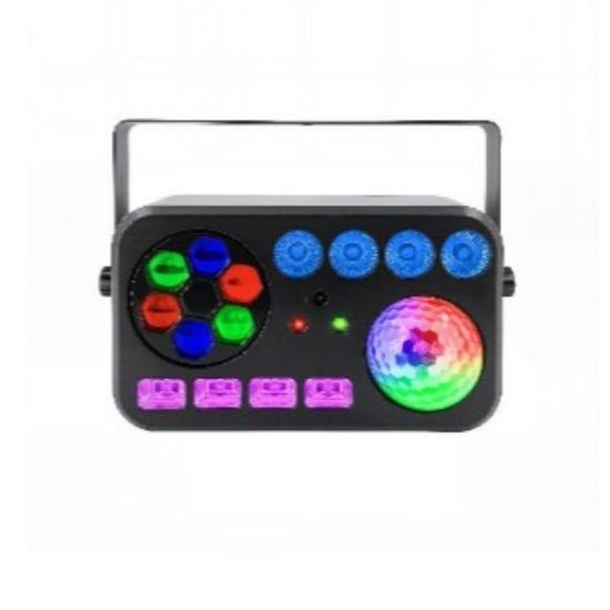 Image de Jeux de lumière effets 6 en 1 LED RGBW Audio Club