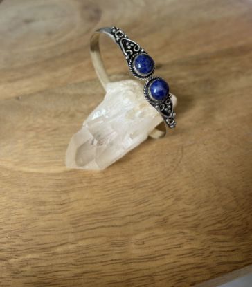 Image de Bracelet en laiton Lapis Lazuli  