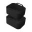 Paniers de cuisson en silicone ×2 – KitchenCook SILIPOT2 – Noir – Réutilisables pour Air Fryer