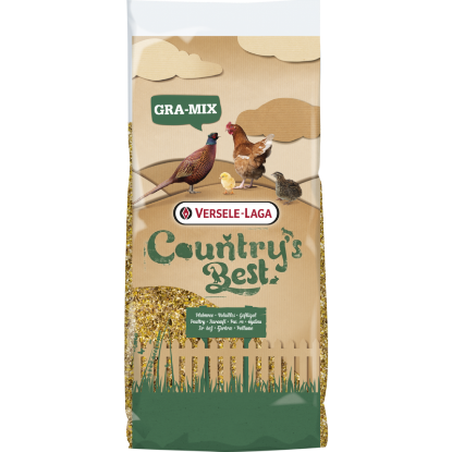 Country’s Best GRA-MIX Mélange Volaille + Grit – Sac 20 kg