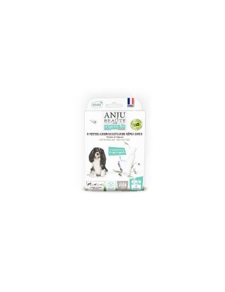 Pipettes antiparasitaires ANJU Beauté Insectifuge – Lot ×4 pour chien 5 à 10 kg Pipettes antiparasitaires ANJU Beauté Insectifuge – Lot ×4 pour chien 5 à 10 kg