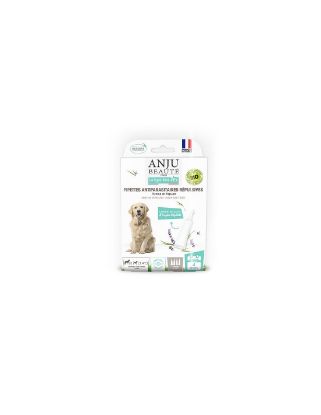 Pipettes antiparasitaires ANJU Beauté Insectifuge – Lot ×4 pour chiens de > 20 kg Pipettes antiparasitaires ANJU Beauté Insectifuge – Lot ×4 pour chiens de > 20 kg