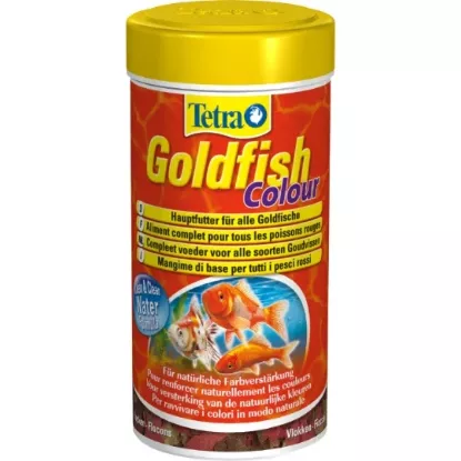 Aliment complet en flocons pour poissons rouges – Tetra Goldfish Colour – 250 mL Aliment complet en flocons pour poissons rouges – Tetra Goldfish Colour – 250 mL