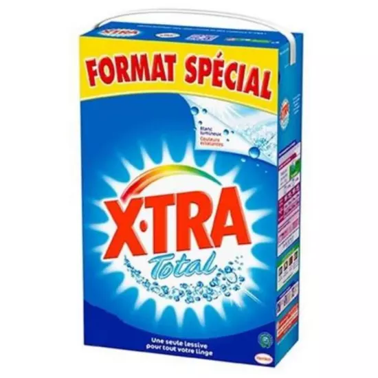 Lessive en poudre TOTAL X-TRA – Format familial 3,5 kg (~70 lavages) – Universelle