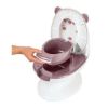 Picture of Toilette miniature Ours Blanc et Rose Bebe Confort