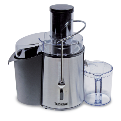 Techwood Centrifugeuse 1000 W Inox – 2 vitesses, récipient pulpe 2 L, filtre inox Techwood Centrifugeuse 1000 W Inox – 2 vitesses, récipient pulpe 2 L, filtre inox