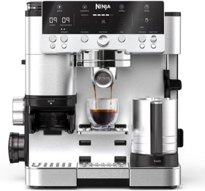 Ninja ES601EU Luxe Café Premier – Machine espresso 3-en-1 avec broyeur, balance & mousseur