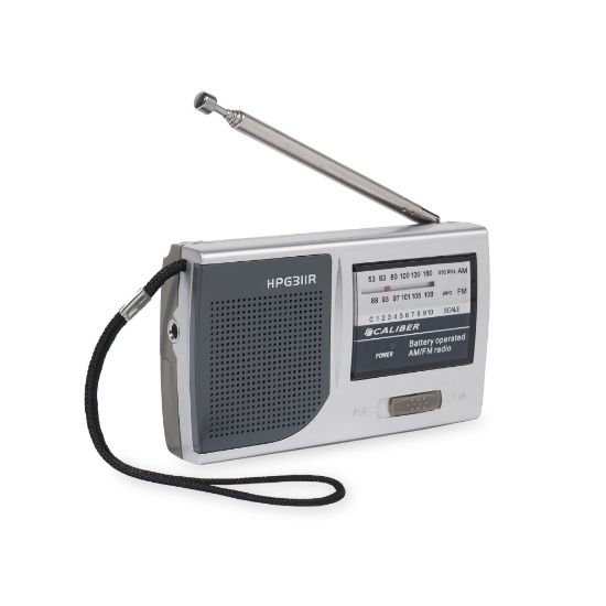 Radio portable AM/FM à piles Caliber HPG311R