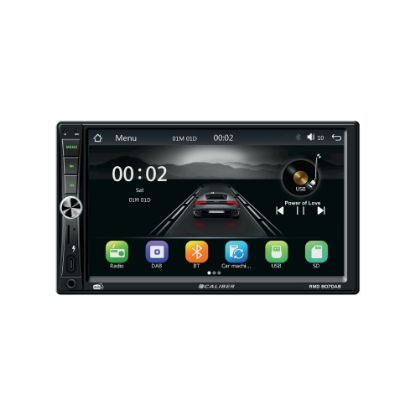 Autoradio multimédia 2 DIN Caliber RMD807DAB – DAB+, Bluetooth, écran tactile 7”