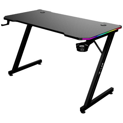 Bureau Gamer The G-Lab K-Desk Electron - 120cm - RGB & Accessoires Intégrés