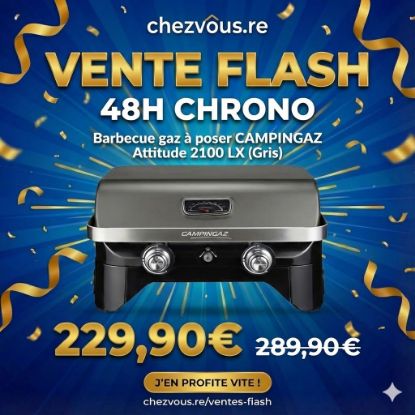 Barbecue gaz à poser CAMPINGAZ Attitude 2100 LX (Gris)