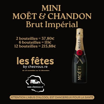 Champagne MOËT & CHANDON 1/4 Mini Moet Brut Impérial