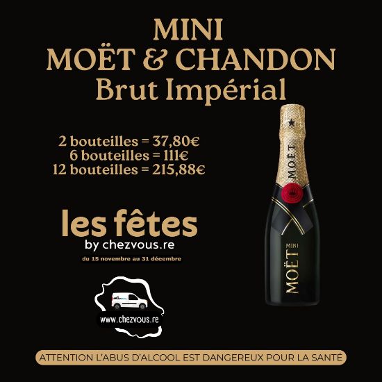 Champagne MOËT & CHANDON 1/4 Mini Moet Brut Impérial