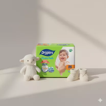 Couche Drypers ClassicPantz – Taille M