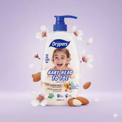 Gel douche - Soin Lavant Bébé Head to Toe - Lait d'Amande