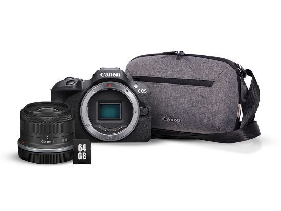 Canon EOS R100 + 18-45mm + Sac & SD | chezvous.re