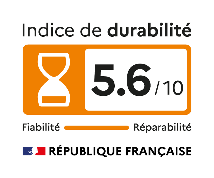 Indice de durabilité : 5.6 / 10