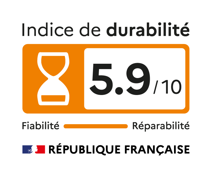 Indice de durabilité : 5.9 / 10