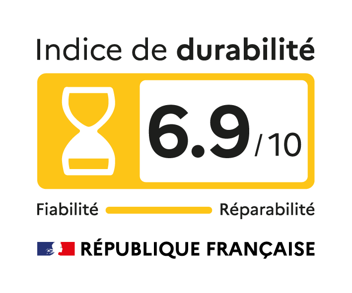 Indice de durabilité : 6.9 / 10